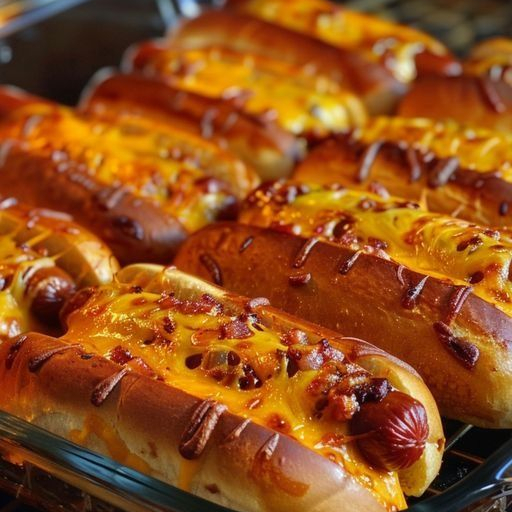 Hot Dog Cheese Bacon