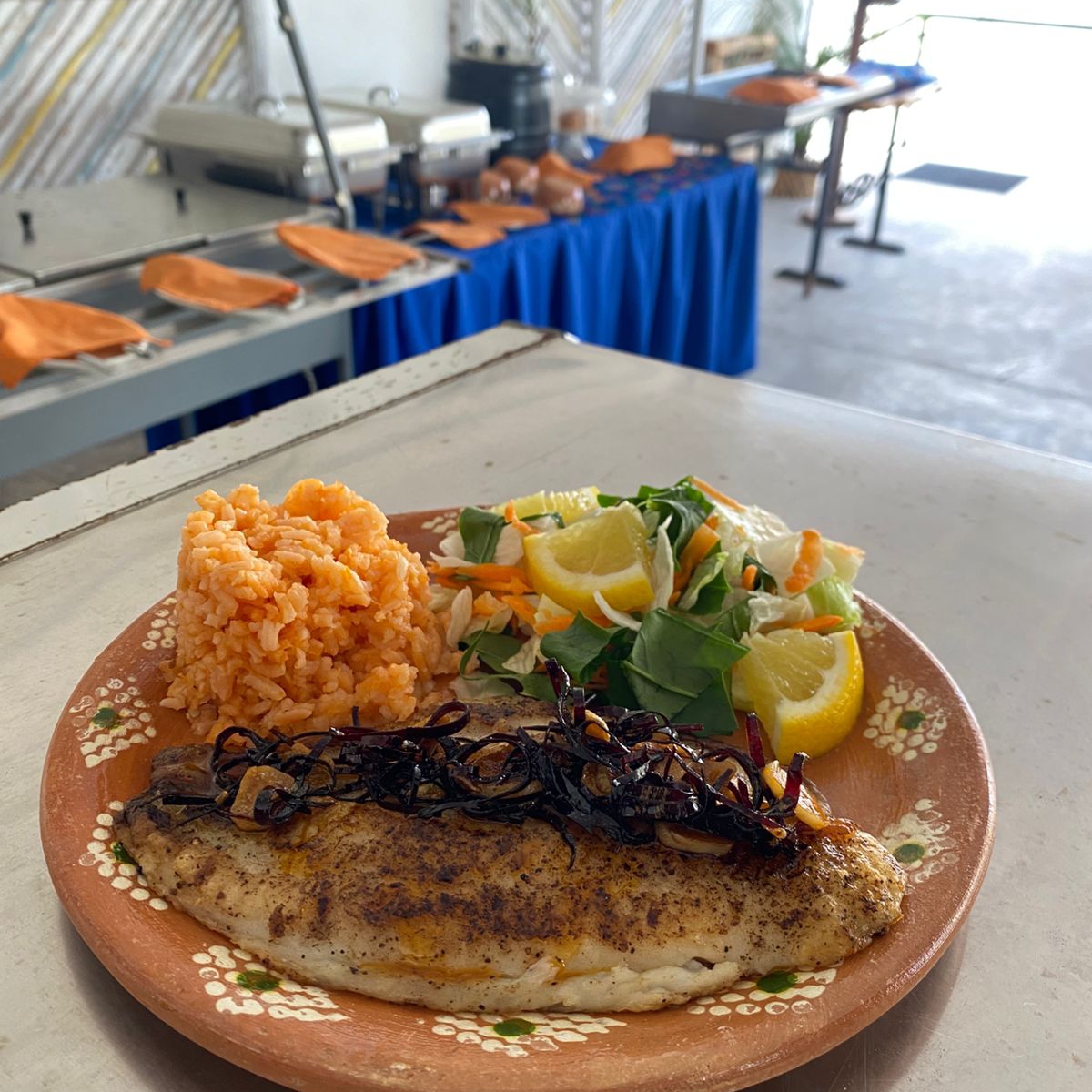 Filete de Pescado al Ajillo
