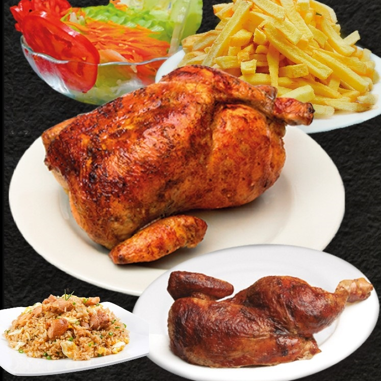 Oferta 4 - 1 Pollo + 1/2 Pollo + Chaufa+ PEPSI 1.5