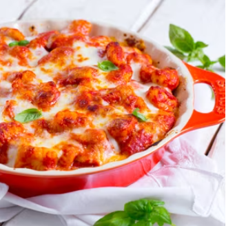 Ñoquis a la Sorrentina Picantes Gnocchi Piccanti