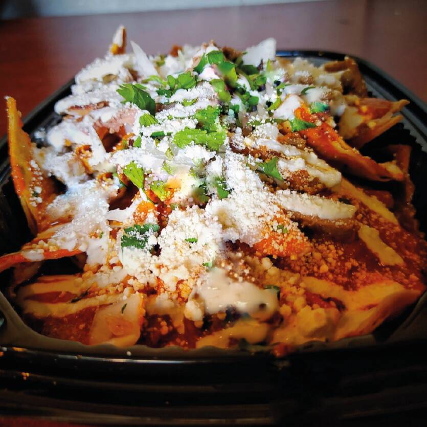 Chilaquiles Grandes sin Proteína