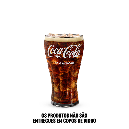 Bebida  gelada na medida certa para matar sua sede. Refrescante Coca-Cola Sem Açúcar 500ml.