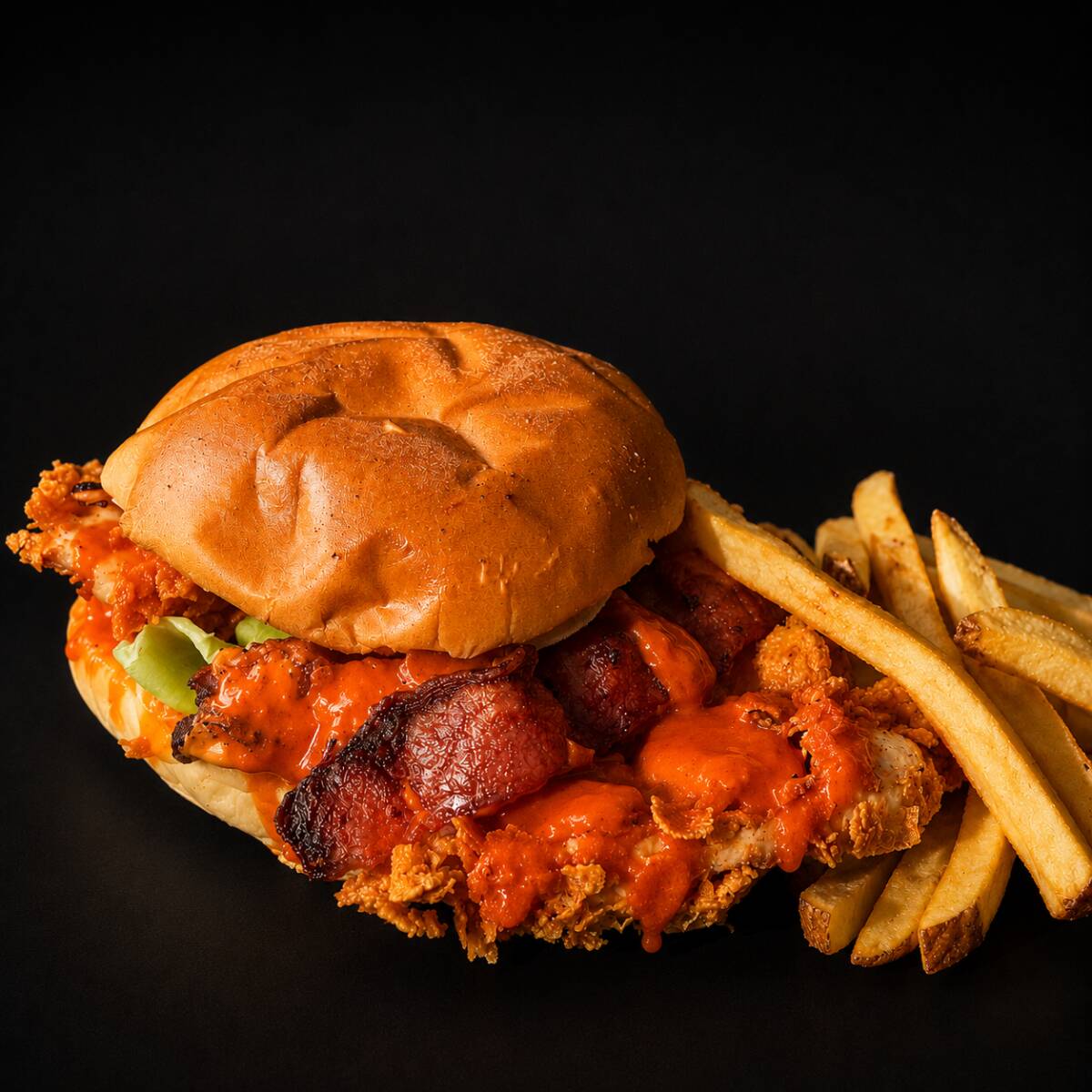 Búfalo Chicken Burguer