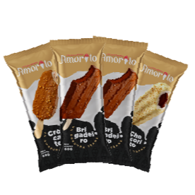 1 Picolé Premium - Chocorito
1 Picolé Premium - Crocante
2 Picolés Premium - Brigadeiro