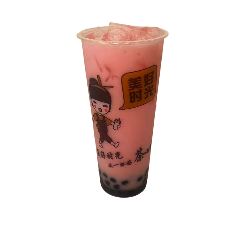 Fresa Milk Tea