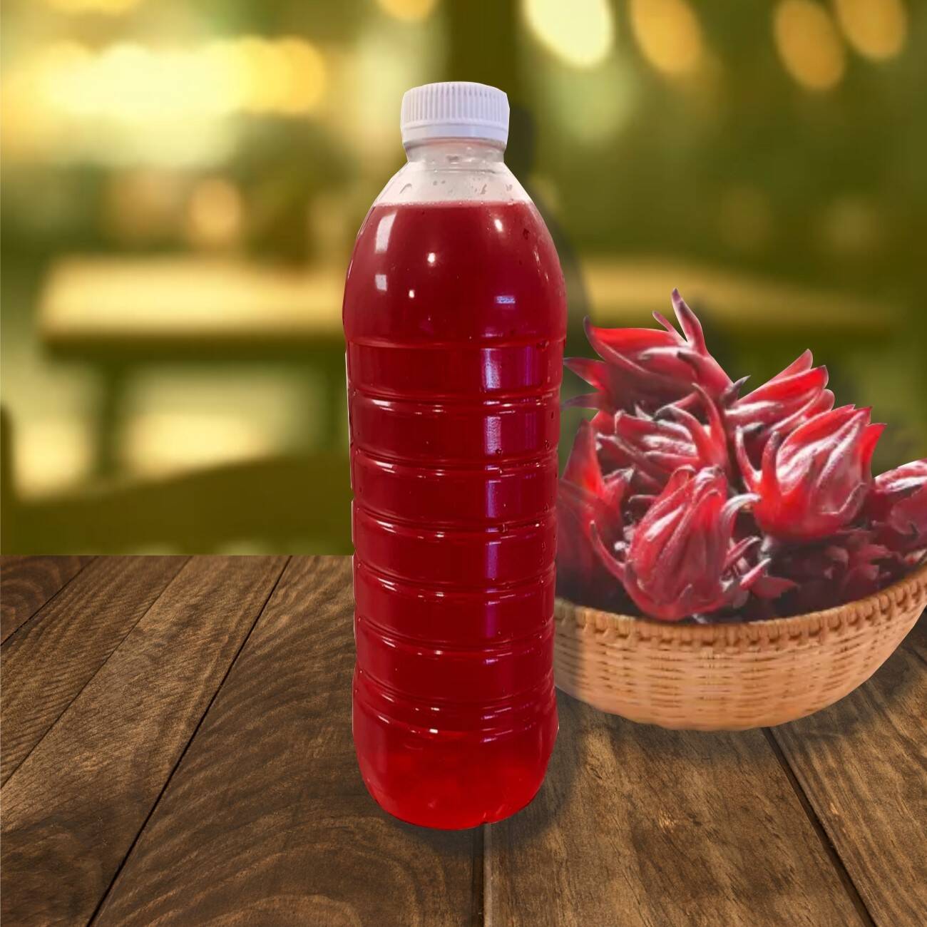 Agua de Jamaica de 500 ml