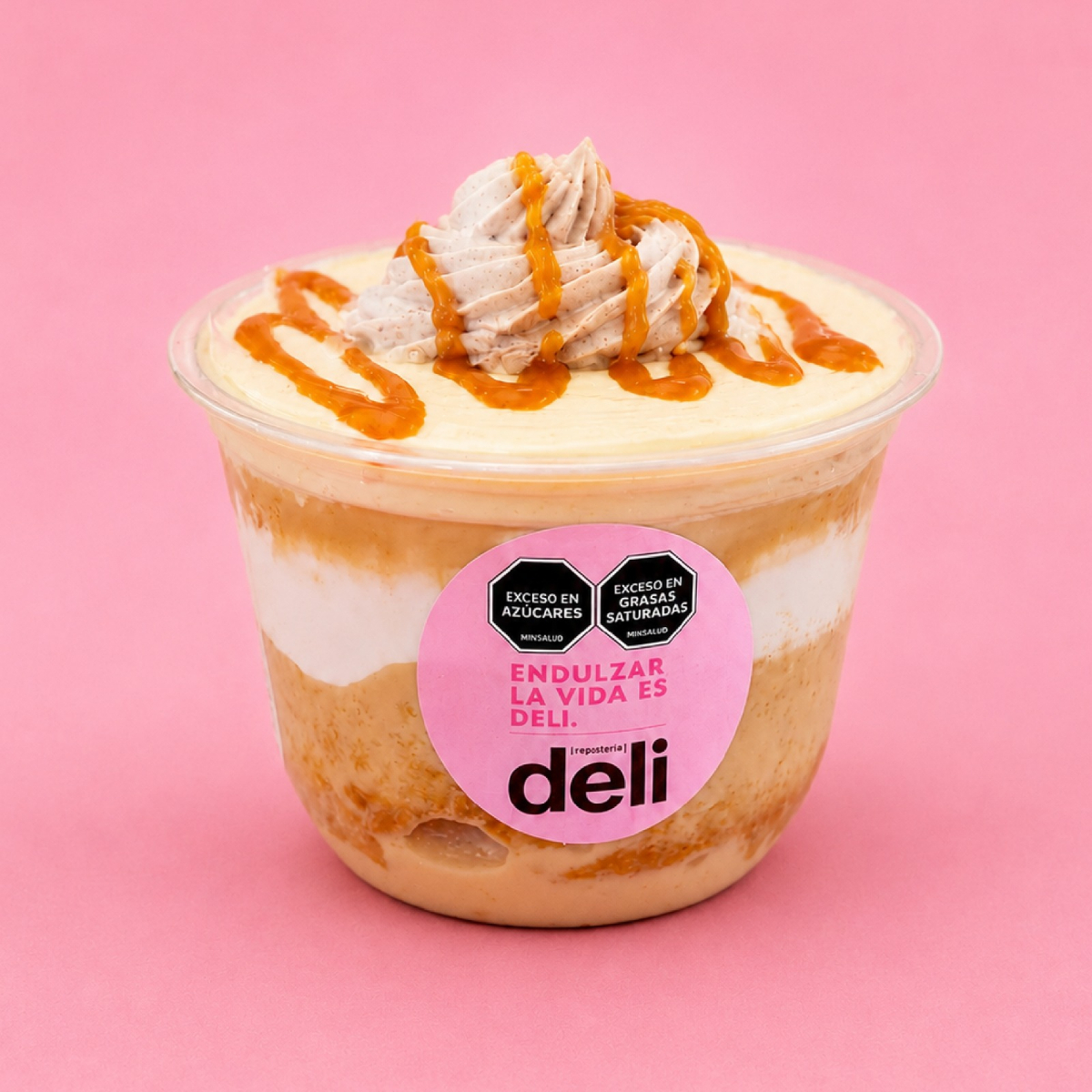 Postre Tres Leches Crema de Whisky Copa