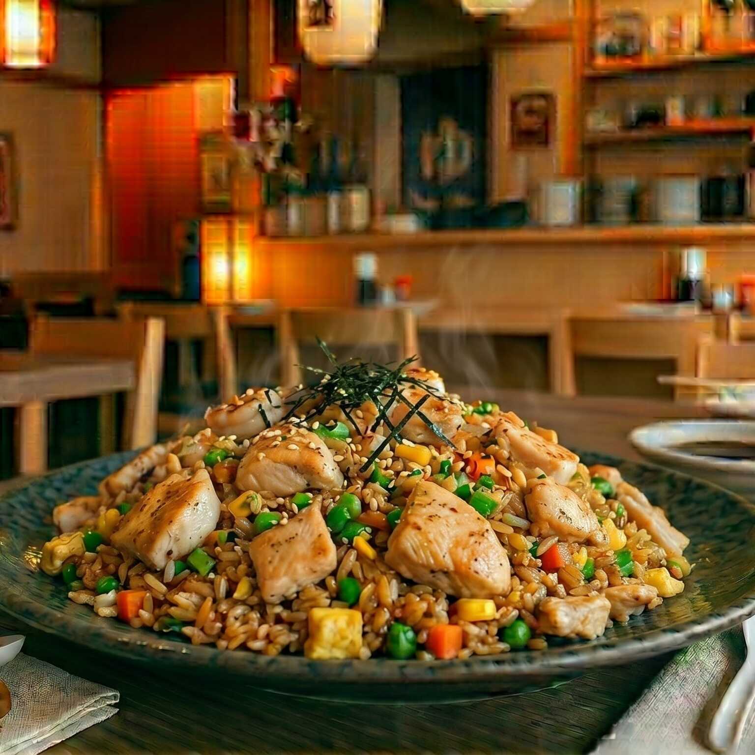 Yakimeshi Pollo