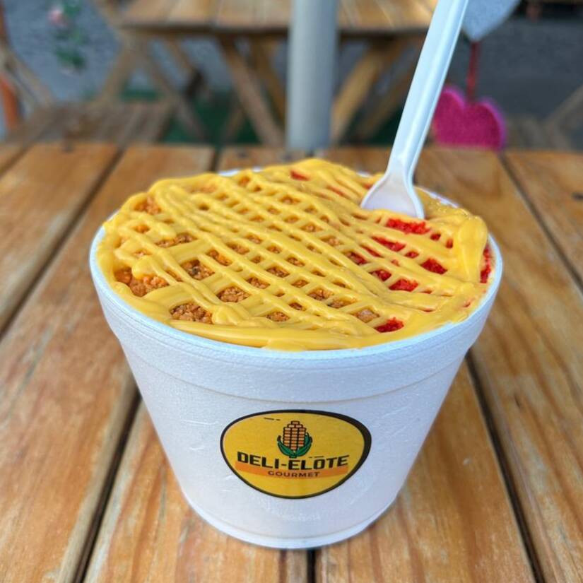 Gourmet Elote Blanco Grande