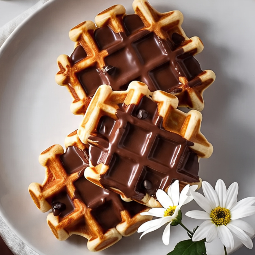 Trio Waffles Chicos NUTELLA