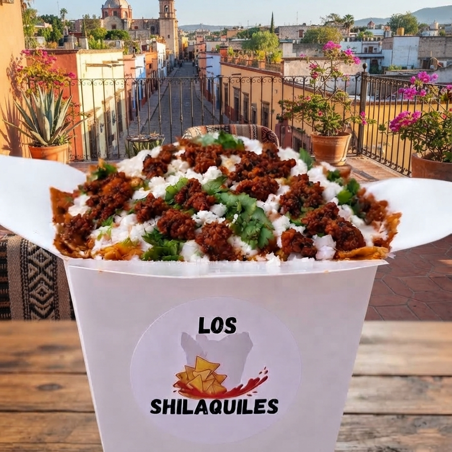 Chilaquiles con Pollo