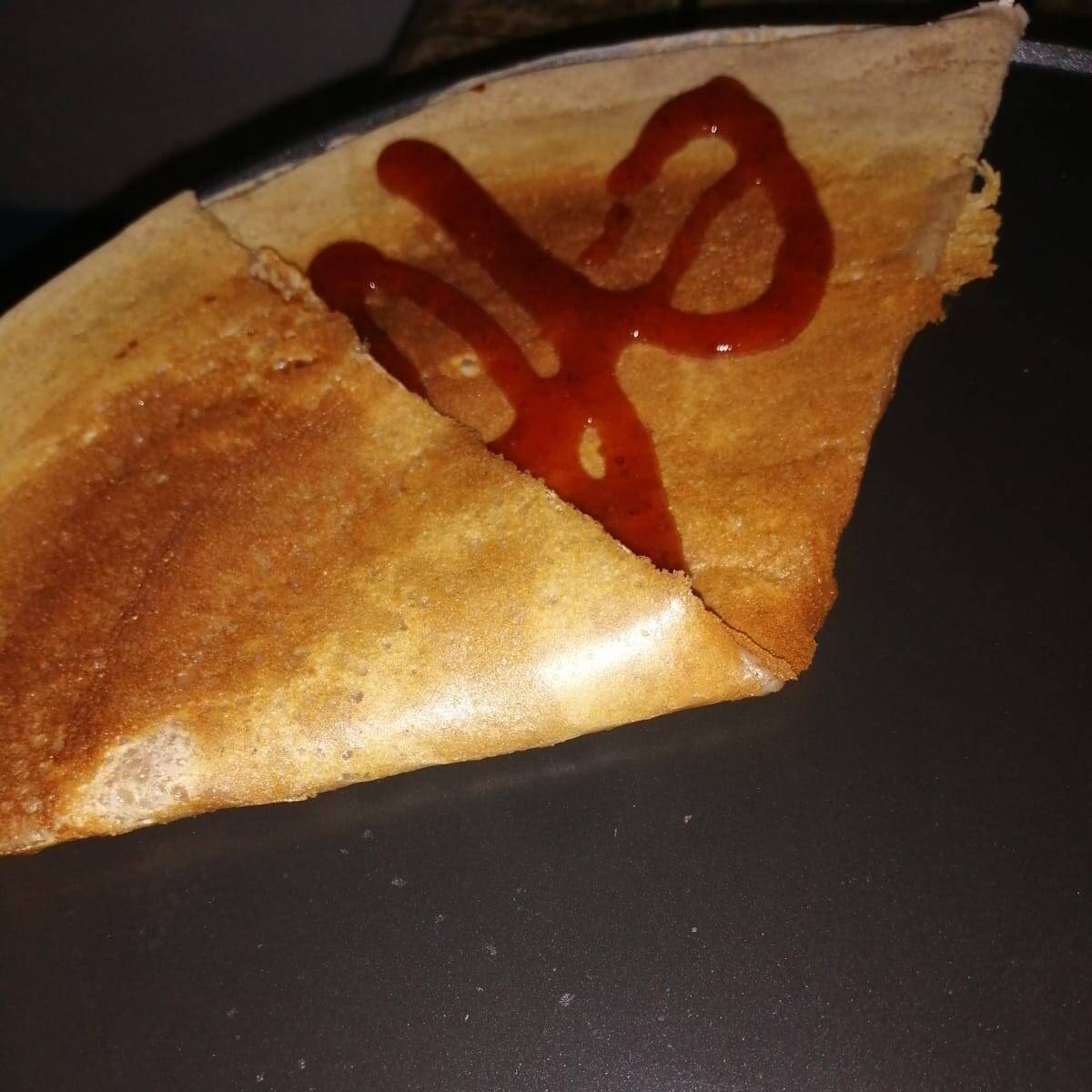 Crepa Sencilla de Mermelada de Fresa