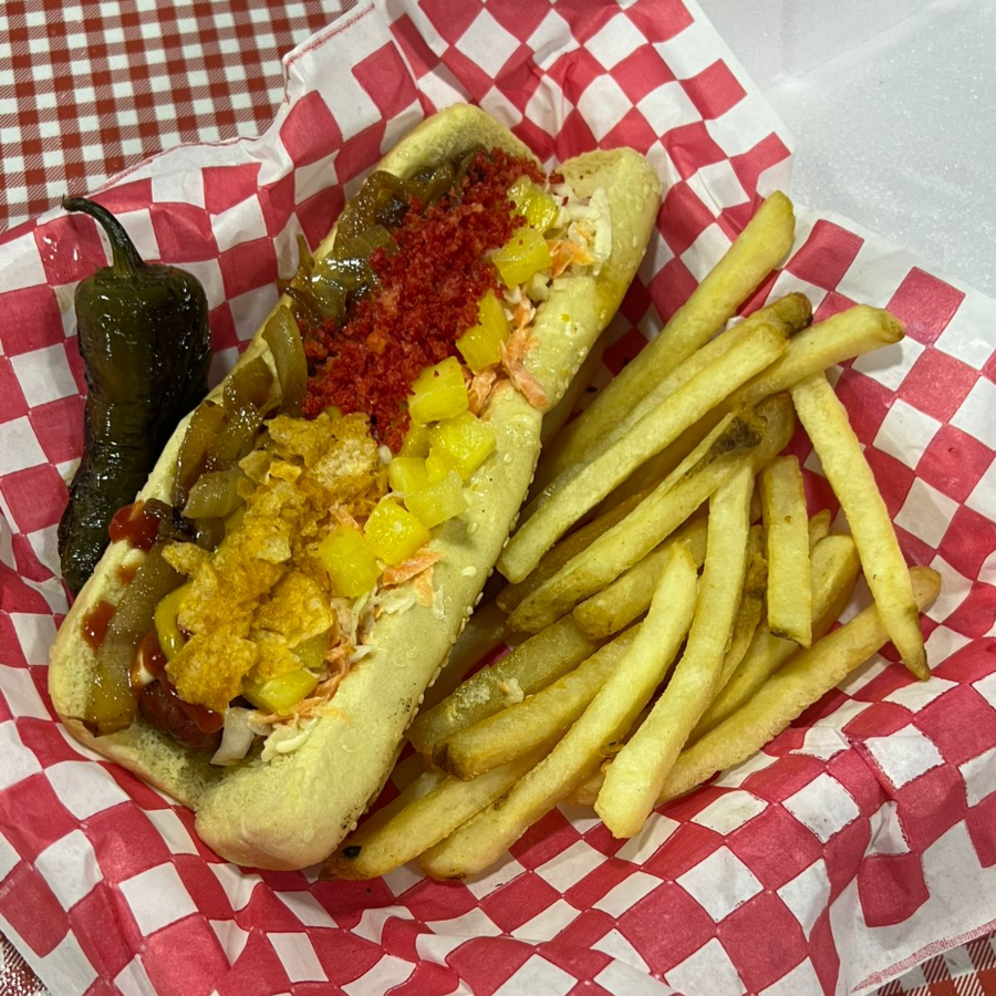 Hotdog Jumbo con Papas
