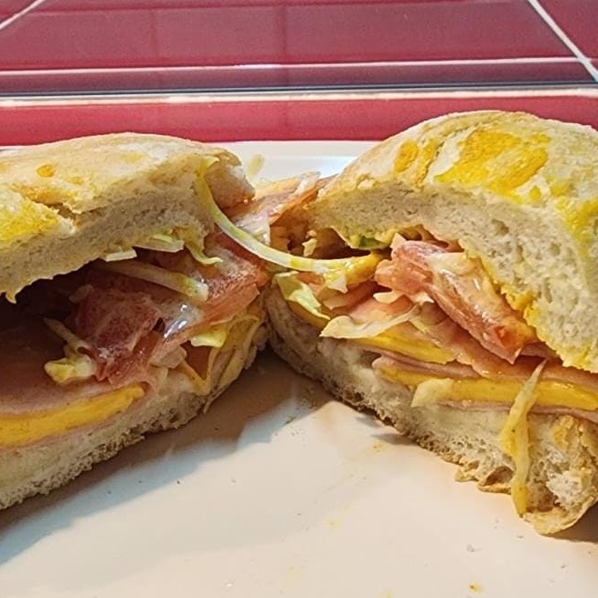 Torta Jamón, Queso Amarillo