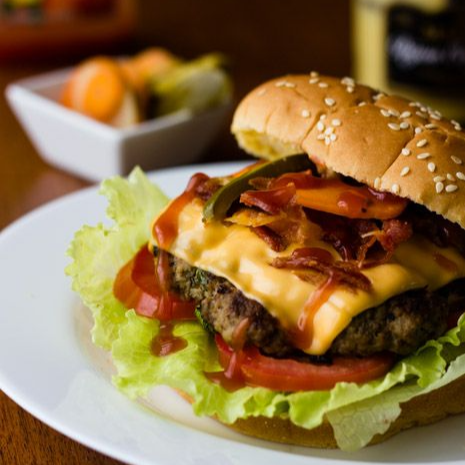 Hamburguesa Arrachera