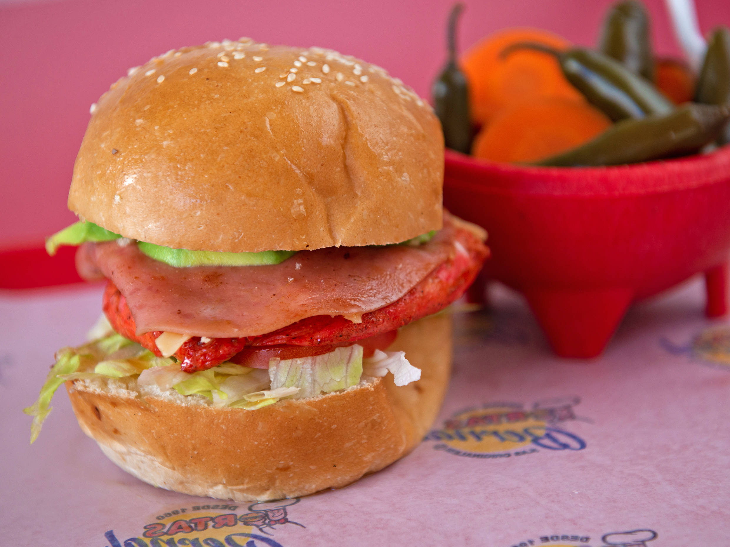 Hamburguesa de Pollo