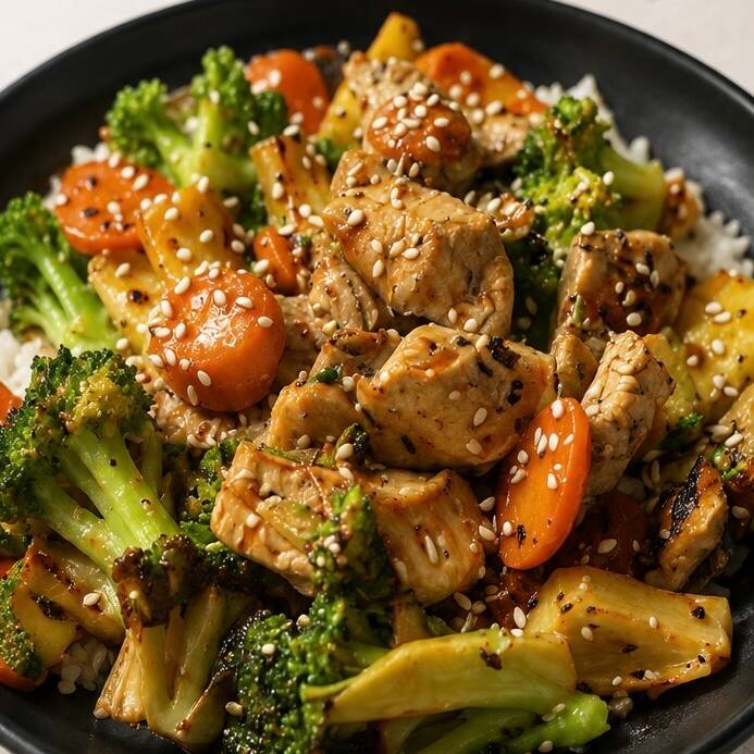 Teriyaki de pollo