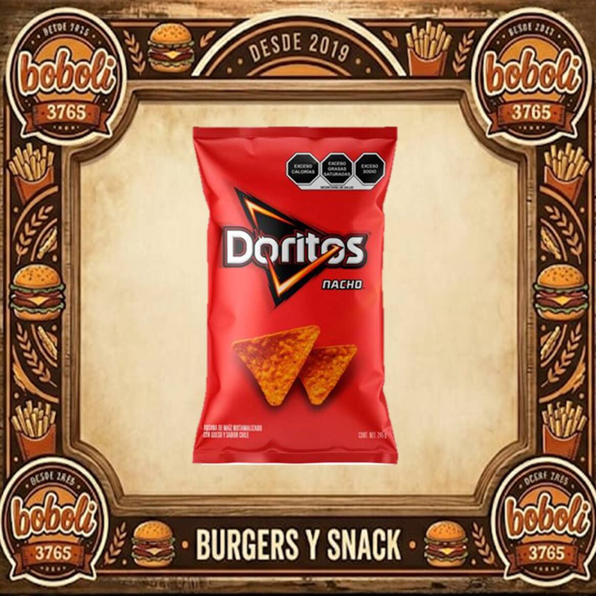 Doritos 61g ( o Sabritas a Disponibilidad)