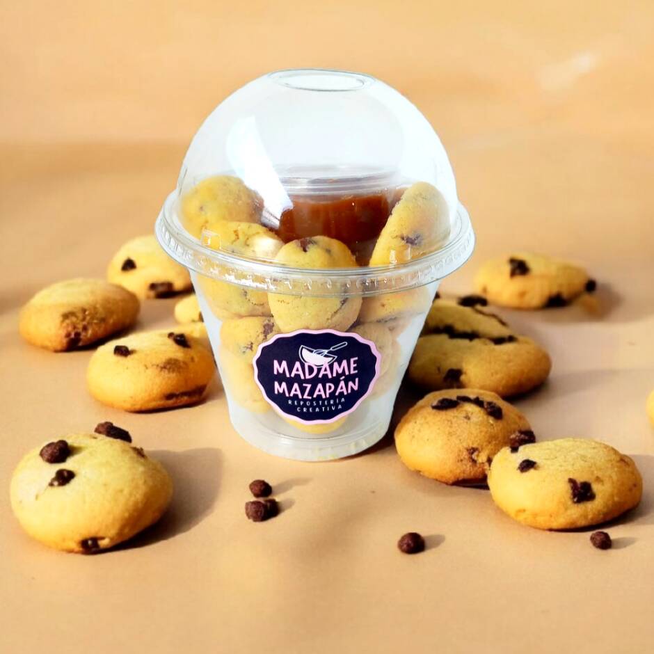 Galletas Mini con Topping de Arequipe