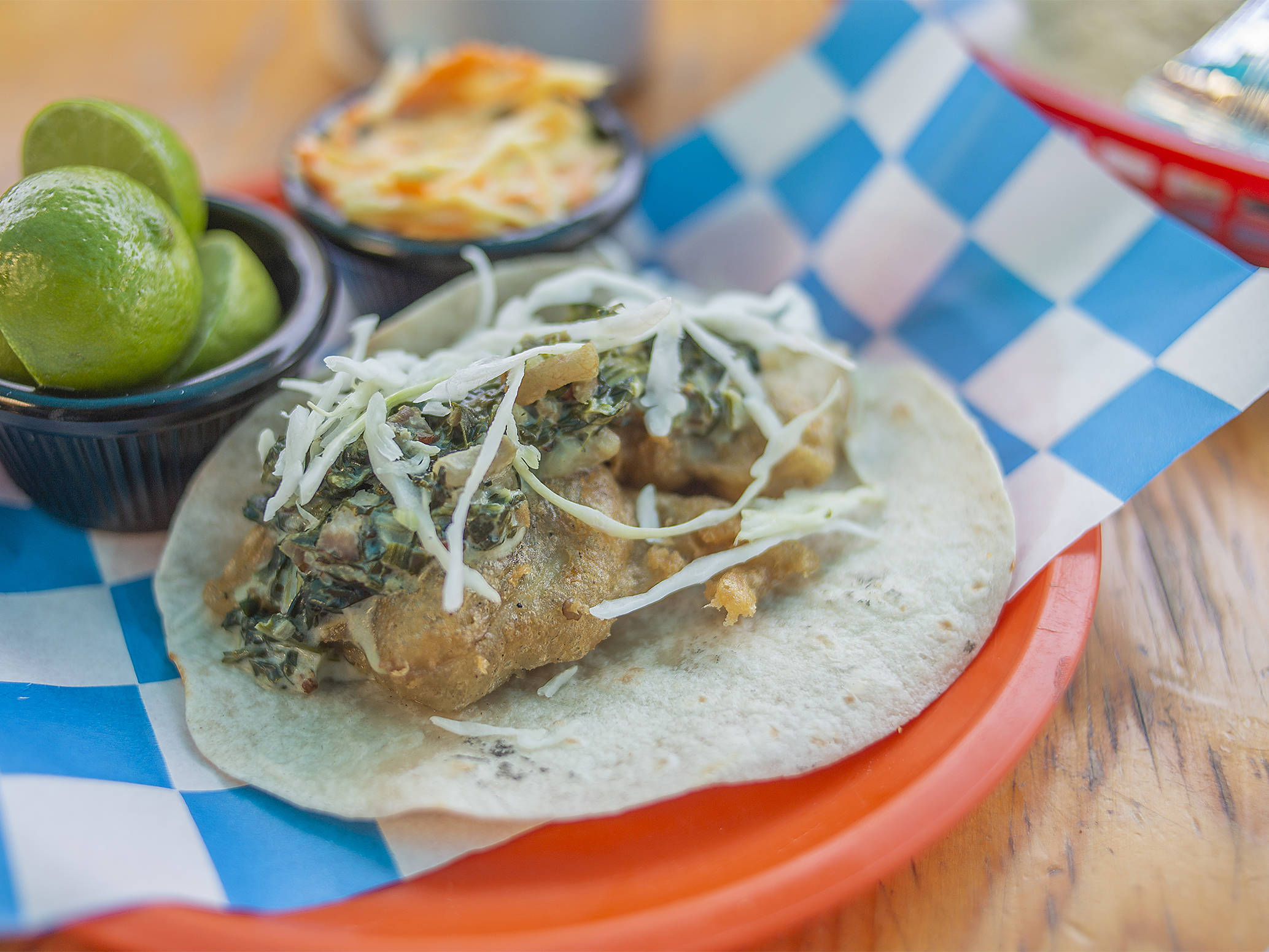 Taco Capeado Popeye Pescado