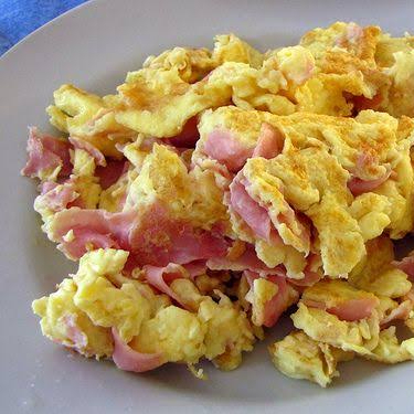 Huevo con Jamón