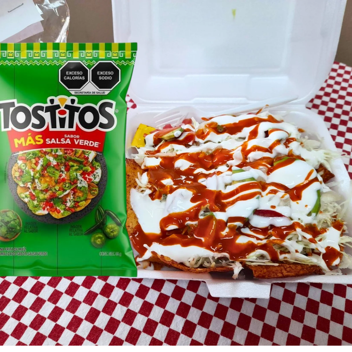 Tostitos preparados (verdes)
