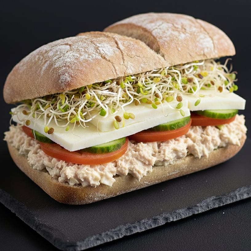 Chapata de Ensalada de Atun