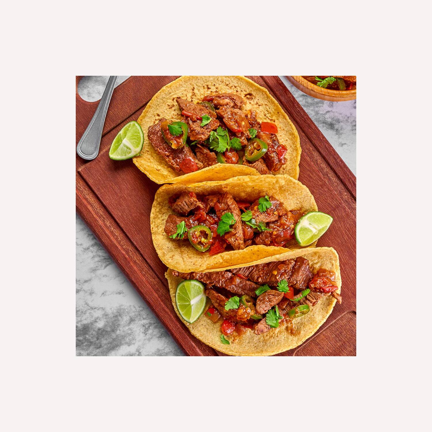 Acorazado de Bistec de Puerco Entomatado