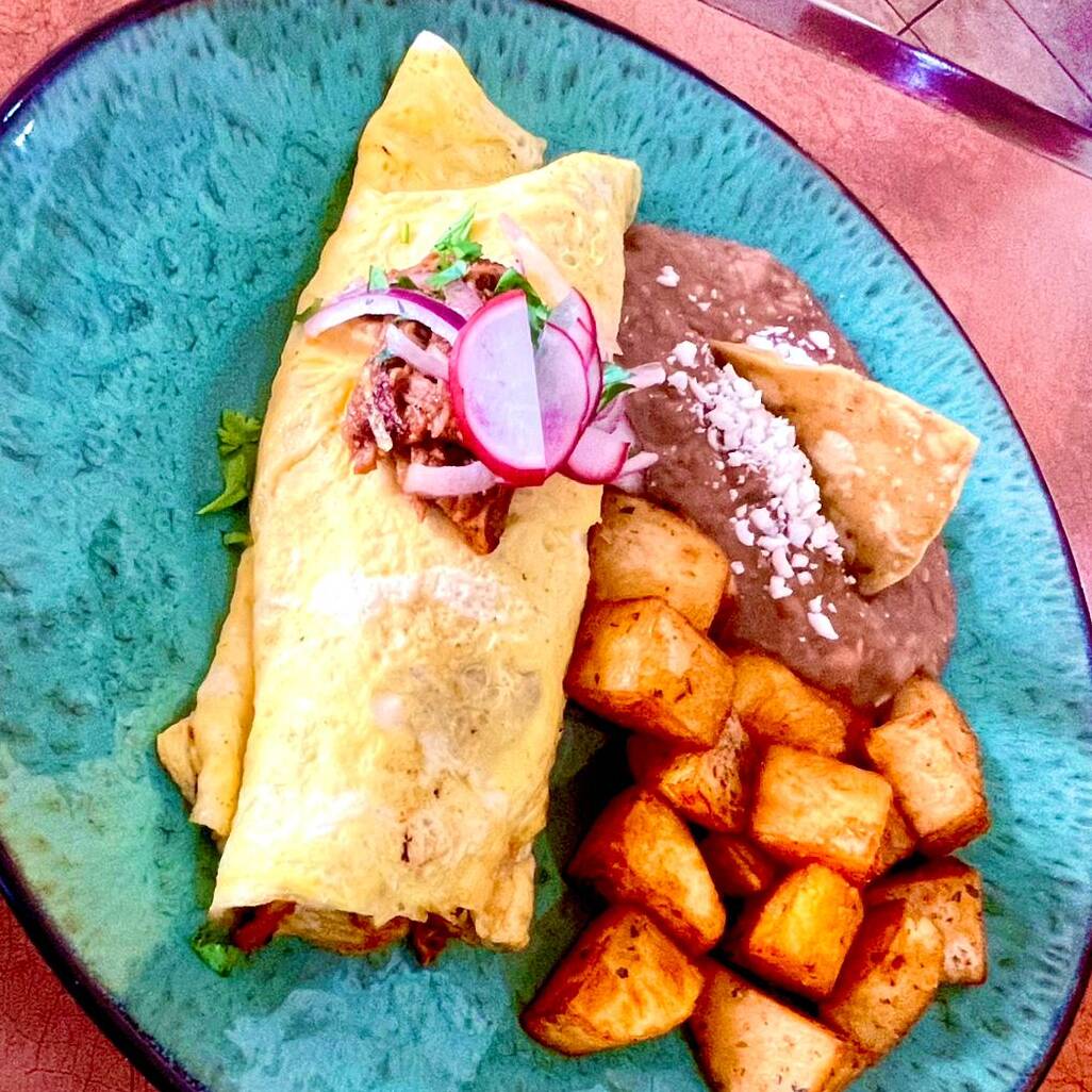 Omelette de Barbacoa