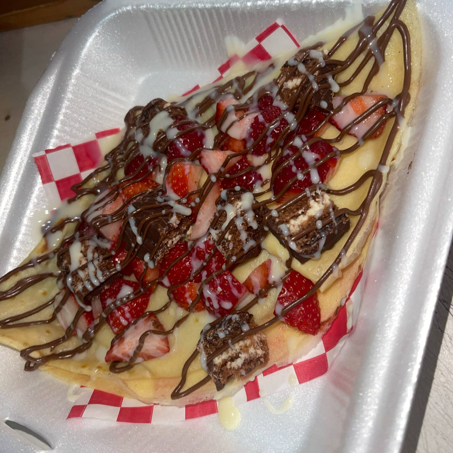 Crepa de Fresa, Kinder, NUTELLA y Lechera