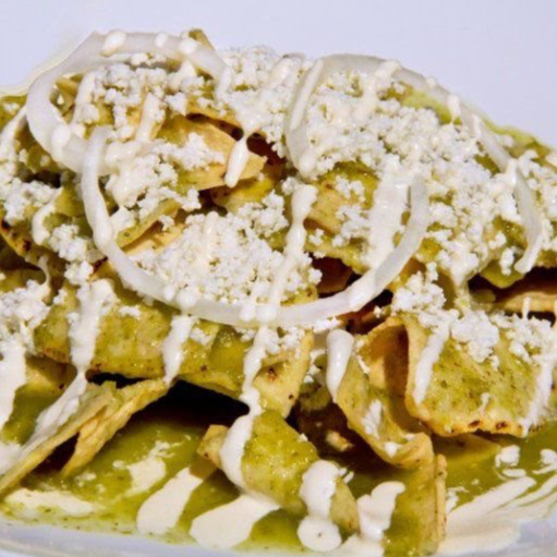 CHILAQUILES VERDES TRADICIONALES