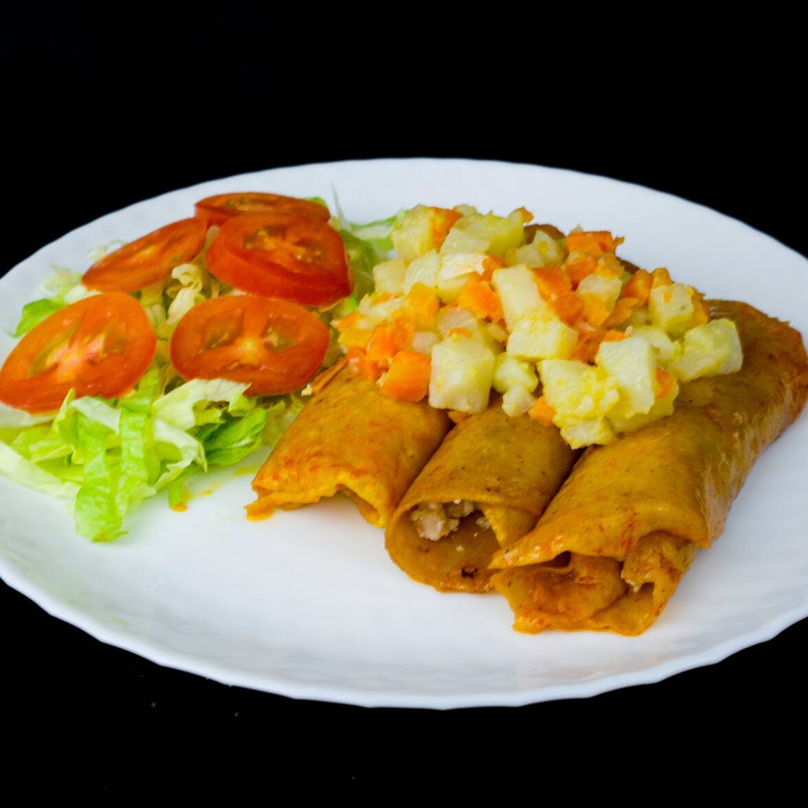 Enchiladas Rojas