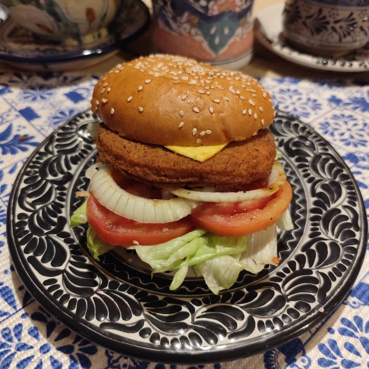 Hamburguesa de Pollo
