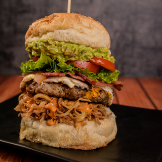 Hamburguesa Súper Guacamole
