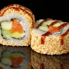 Rollo Salmón Nuts 10 pzas