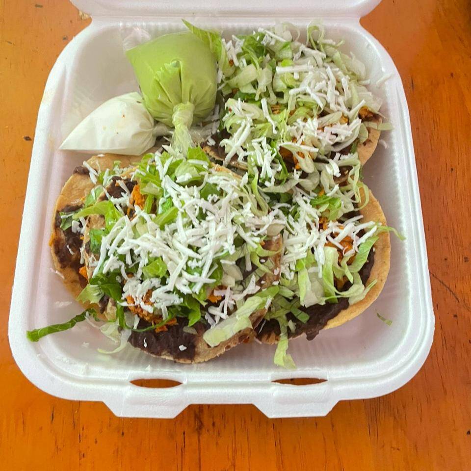 Tostadas de Pollo