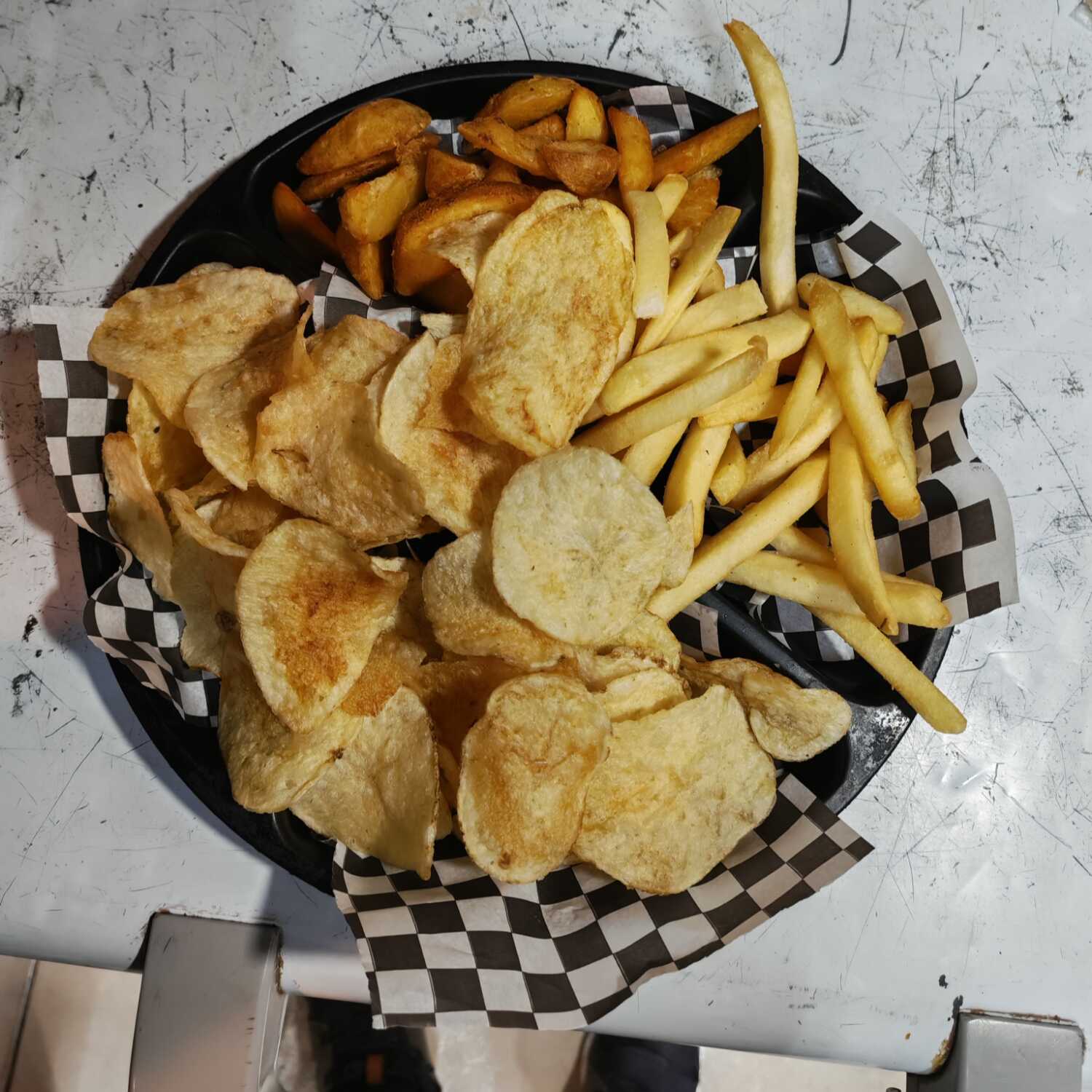 Mix de Papas (Gajo, Francesa y Chips)