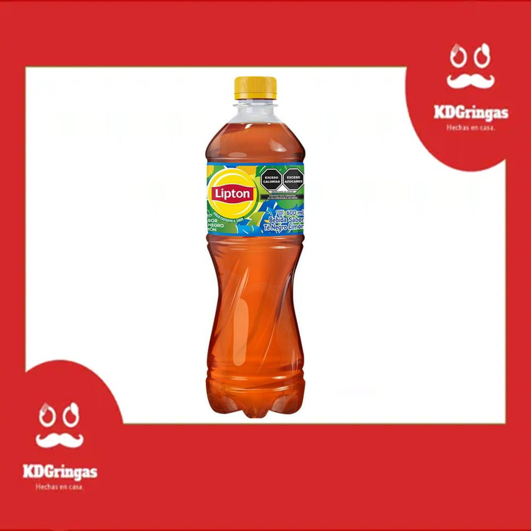 Lipton o Fuzetea (Te Negro Sabor Limón) 600ml