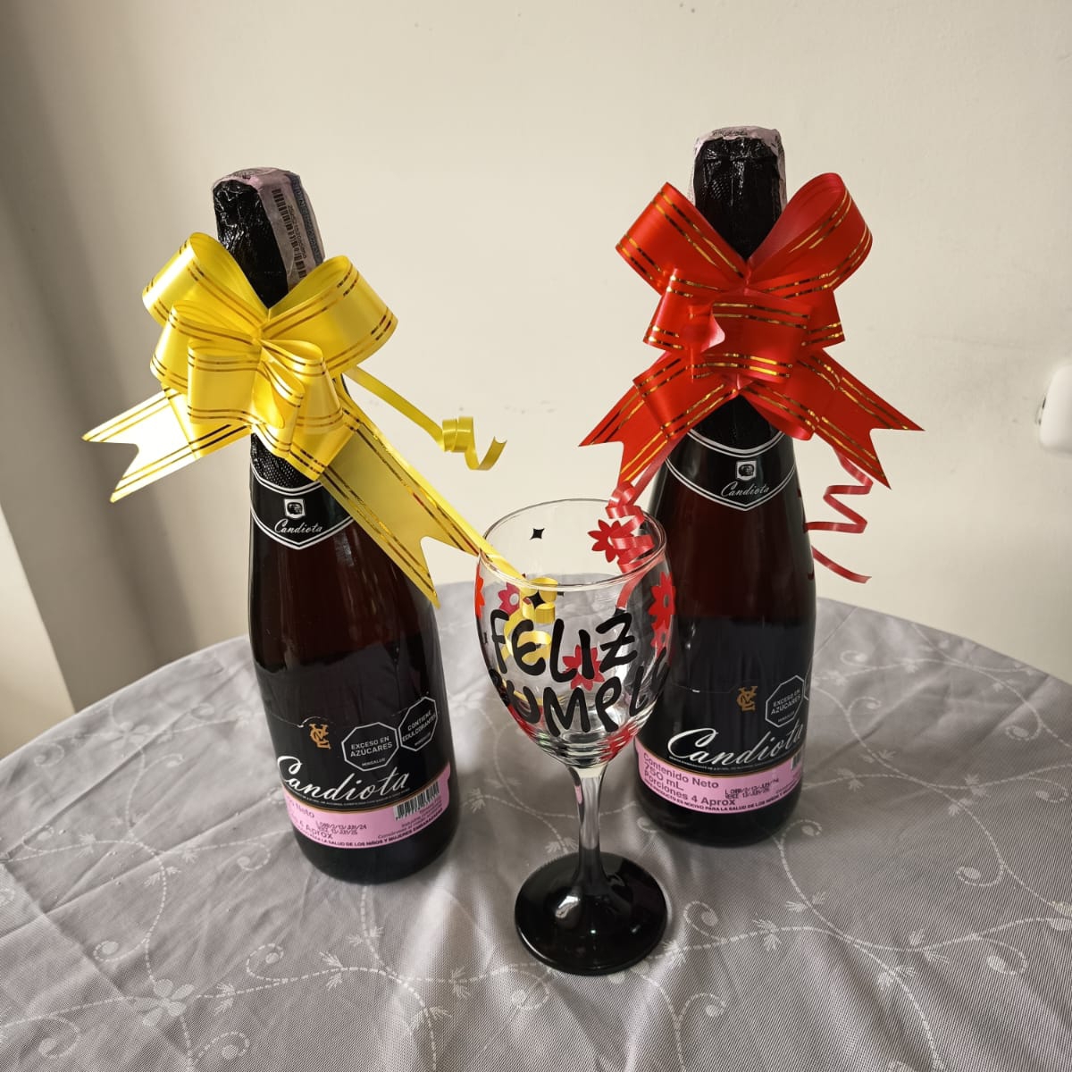 Luz de CRISTAL Champañas