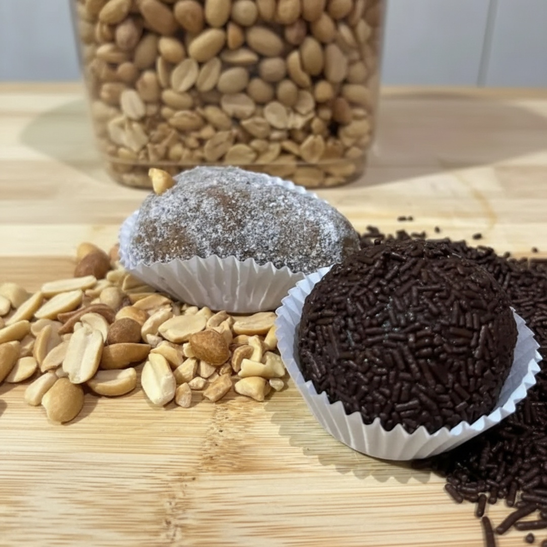 01 unidade de Cajuzinho ou Brigadeiro