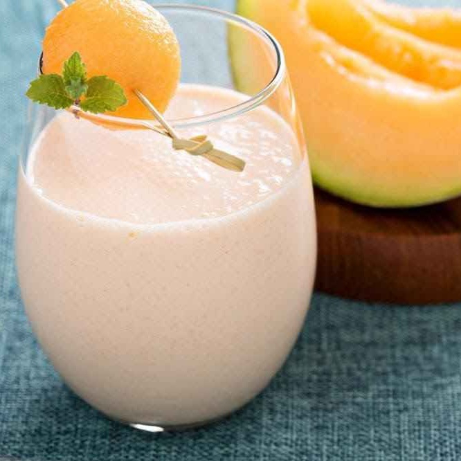 Jugonto de melon con leche