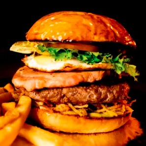 Hamburguesa Res - Arrachera