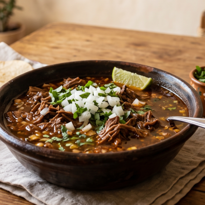 Orden de Birria en su Jugo
