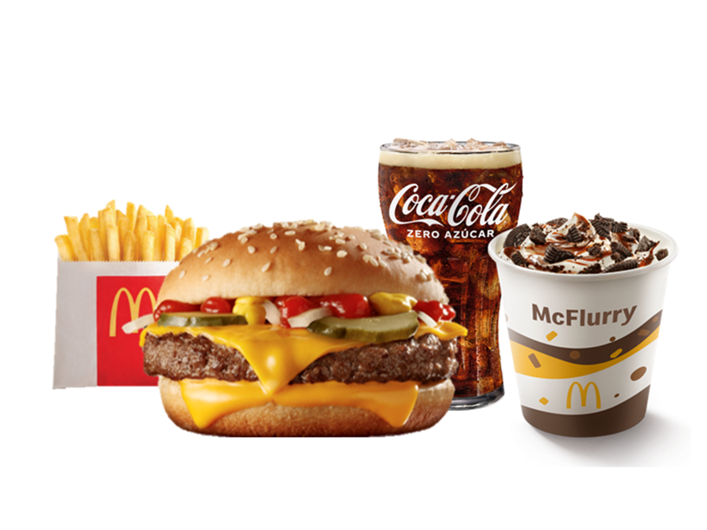 Combo Cuarto de Libra y McFlurry Oreo