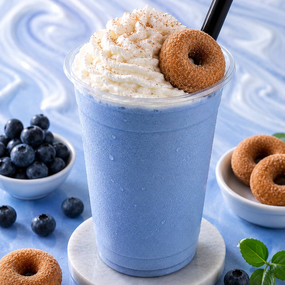 Smoothie de Mora Azul