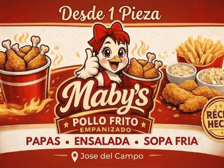 Maby's Pollo Frito Empanizado