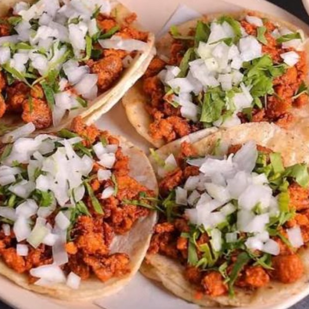 Combo 4 tacos de Adobada + 1 agua de 500ml