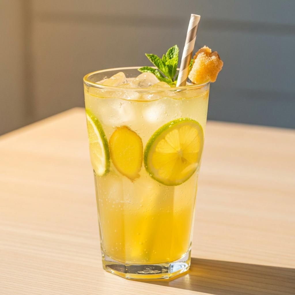 Limonada con Jengibre