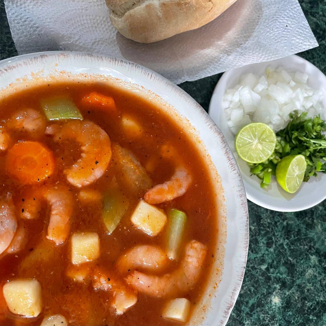 Caldo de Camarón