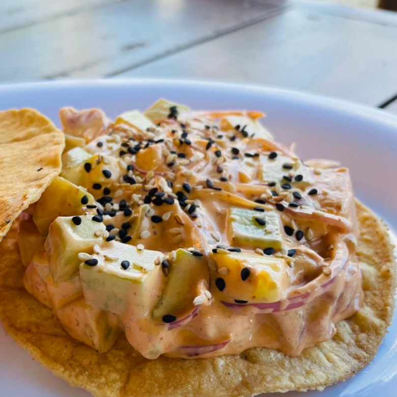 Tostada de Atún al Chipotle